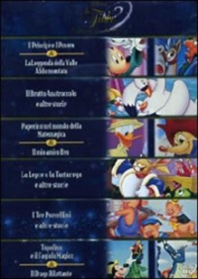 Favole Disney (6 DVD)  Mondadori Blockbuster TicketOne