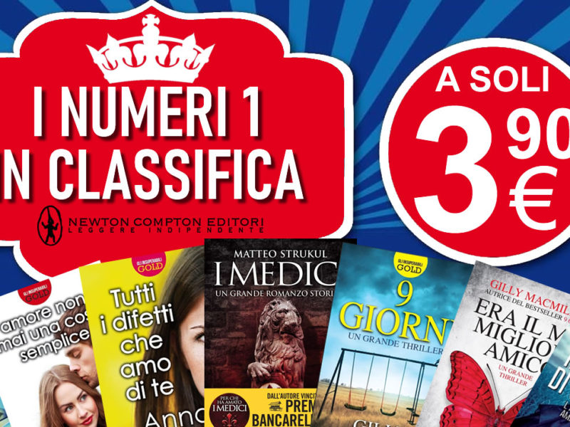 I Numeri 1 in Classifica a SOLI € 3,90