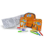 Carioca Zainetto Baby 2+ (6 Pennarelli Baby Marker 2+ – 10 Matita Baby Pencil 2+ – 4 Tessere Da Colorare Bifacciali)