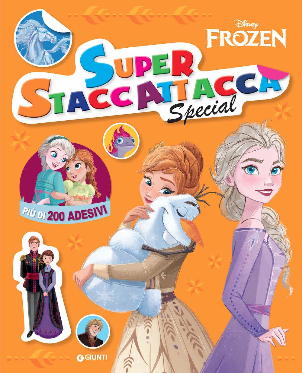 Frozen 2. Gioca colora attacca. Con adesivi