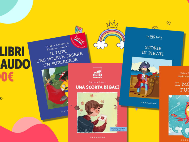 2 Libri per Bambini Gribaudo a soli € 9,90