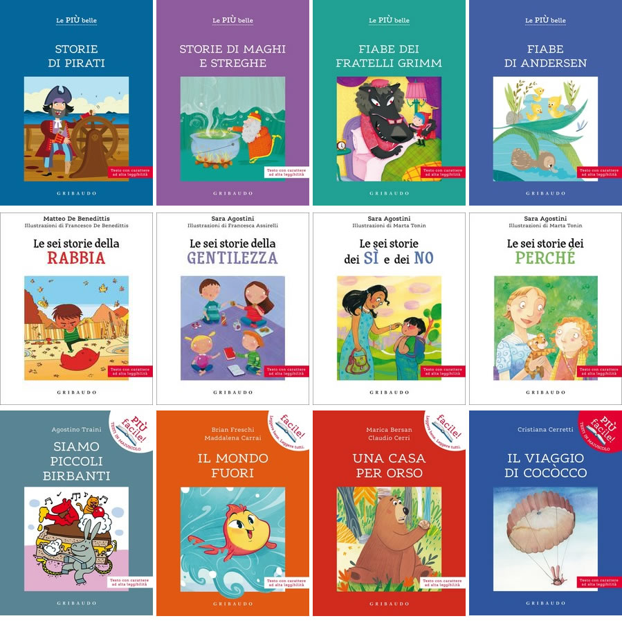 2 libri per Bambini Gribaudo a 9,90€